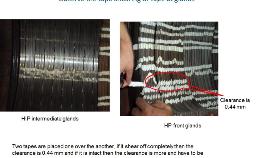 Steam Turbine Gland Seal / Fins Clearance Testing Method | Testing Method of Seal Clearances | Medical tap Method | lead Wire Method | Butt Clearance | Turbine Performance Improvement | heat Rate -Efficiency Increase | Part#3 | Content-12-C