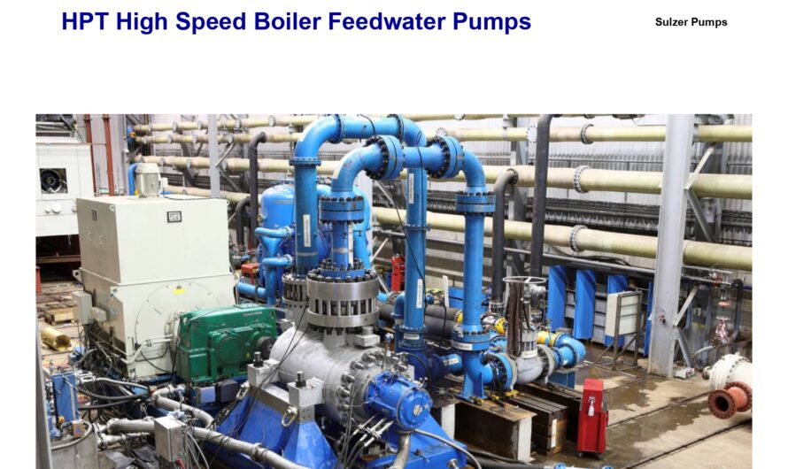 HPT High Speed Boiler Feedwater Pumps | Sulzer Pumps  # PART-2